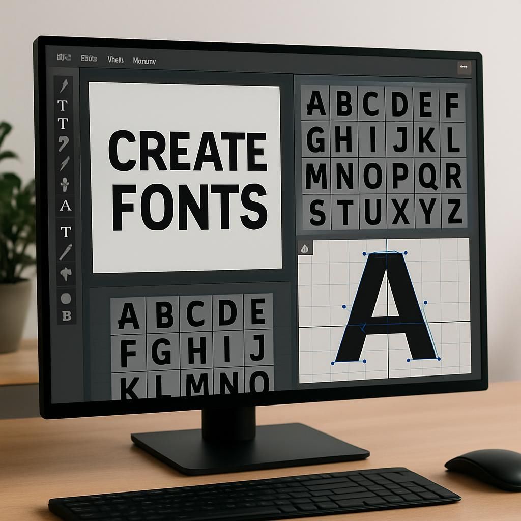 messletters vous permet de créer des polices de lettres uniques et personnalisées facilement, pour donner une touche originale à vos projets graphiques et typographiques.